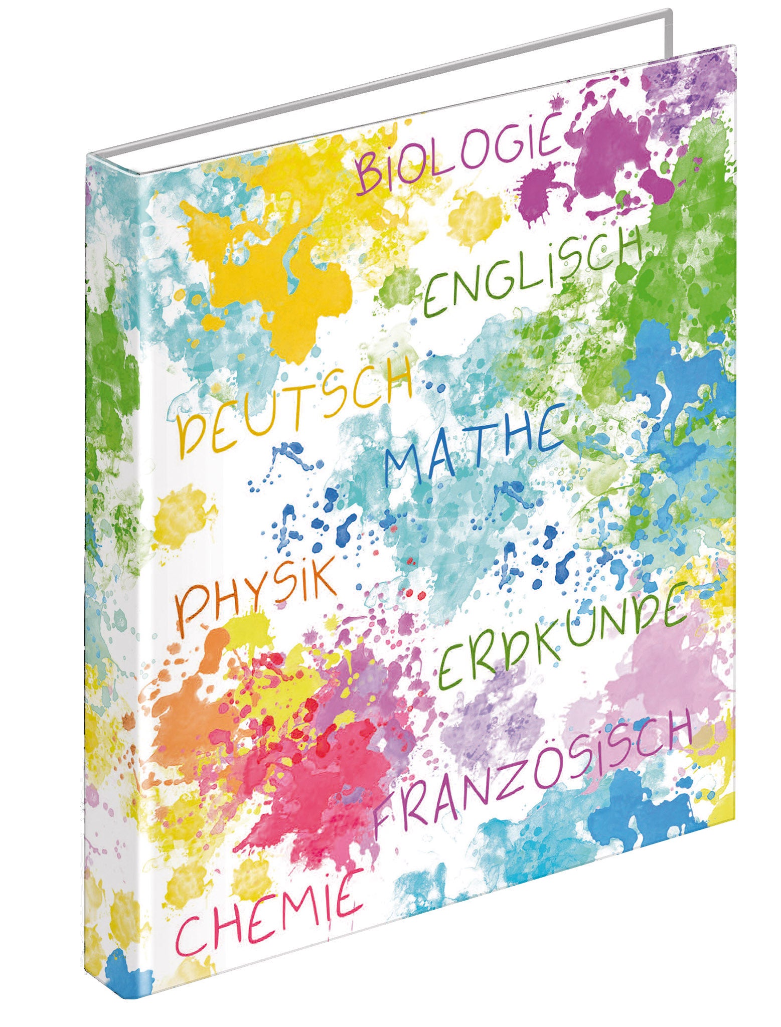 Schulordner School, DIN A4, Karton, 2-Rund-Ring-Mechanik 25 mm Füllhöhe