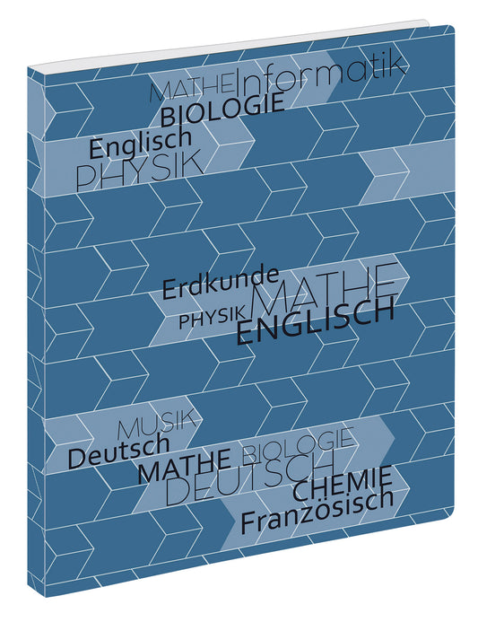 Schulordner School, DIN A4, PP, 2-Rund-Ring-Mechanik 15 mm Füllhöhe