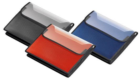 Flexible  VELOBAG® Tagungsmappe, DIN A4 quer, PP-Folie, 55 mm Füllhöhe