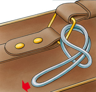 Schlaufen zum Befestigen