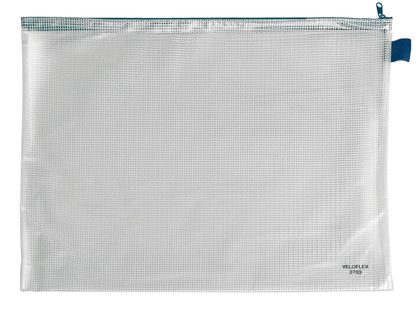 Reißverschlusstasche, DIN A3, PVC 350my, gewebeverstärkt, für 15mm Inhalt