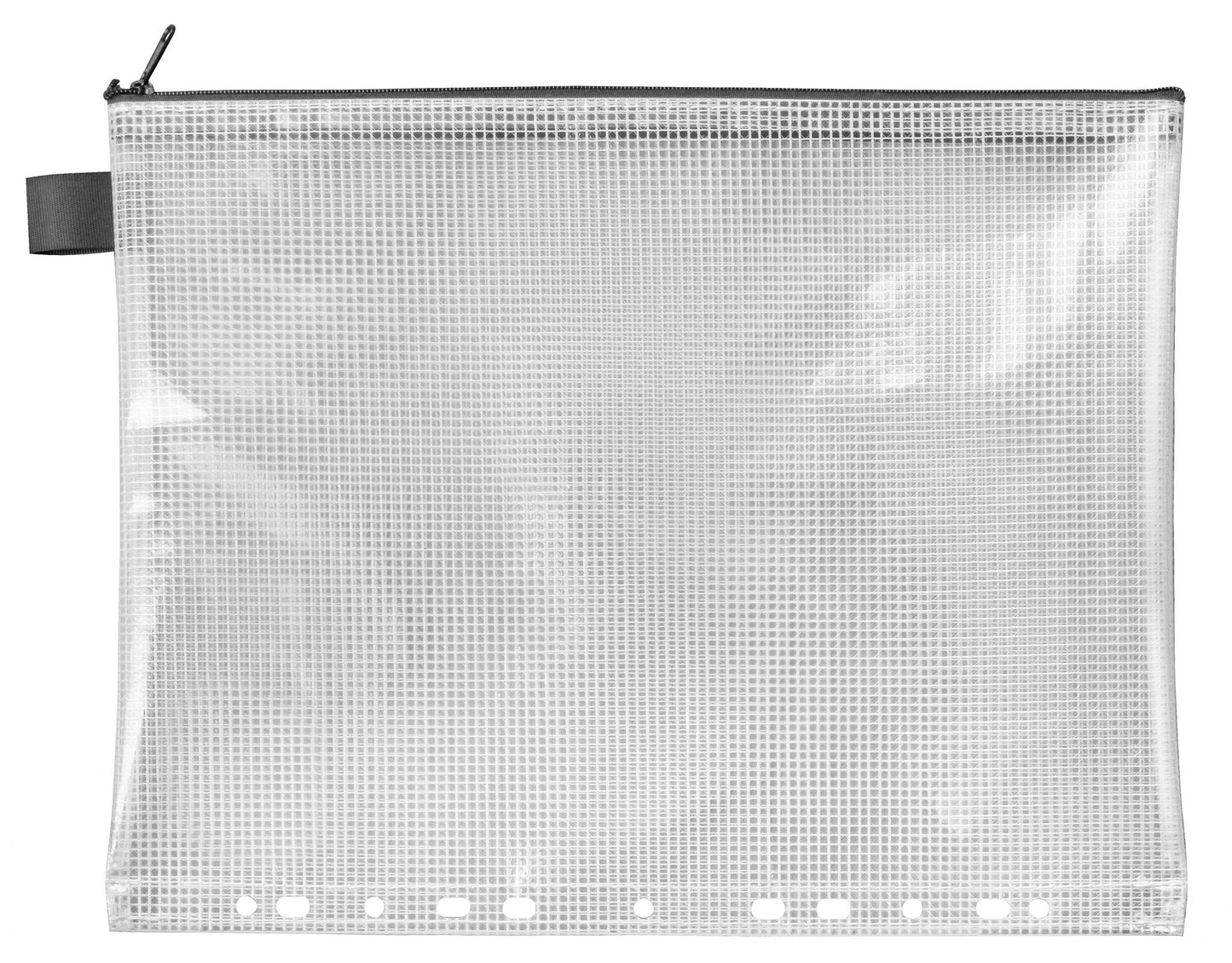 Reißverschlusstasche, DIN A4, PVC frei, gewebeverstärkt