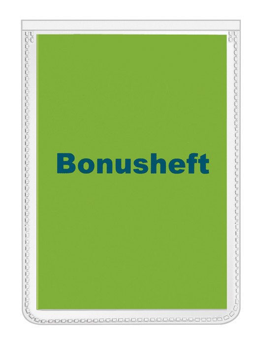 Protective and ID card cover, 66x90, PP 170my, top film shortened, small pack, grained