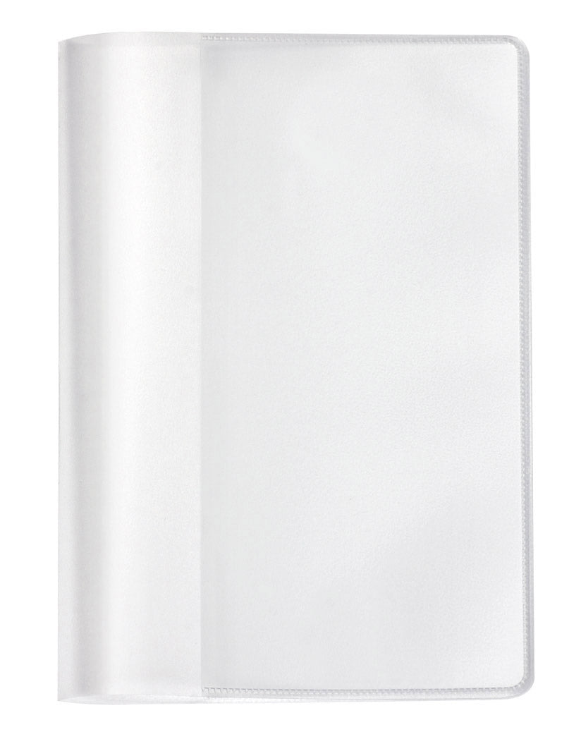 Double cover, DIN A6, PP 170my, one pocket on the left and right, pack of 100, grained