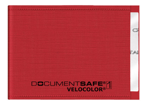 Document Safe®1 VELOCOLOR®-Schutzhülle gegen Datendiebstahl, passend für 1 Karte, 63 x 90 mm, PP und Spezialfolie, für Karten mit RFID/NFC-Funkchip