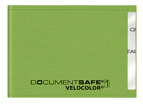 Document Safe®1 VELOCOLOR®-Schutzhülle gegen Datendiebstahl, passend für 1 Karte, 63 x 90 mm, PP und Spezialfolie, für Karten mit RFID/NFC-Funkchip