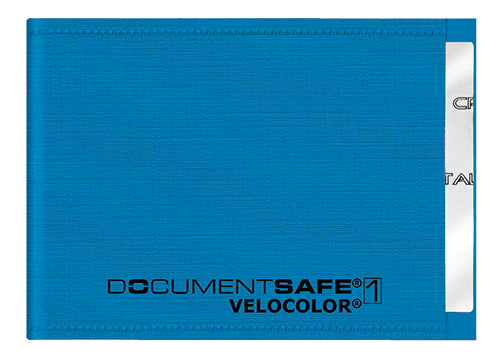 Document Safe®1 VELOCOLOR®-Schutzhülle gegen Datendiebstahl, passend für 1 Karte, 63 x 90 mm, PP und Spezialfolie, für Karten mit RFID/NFC-Funkchip
