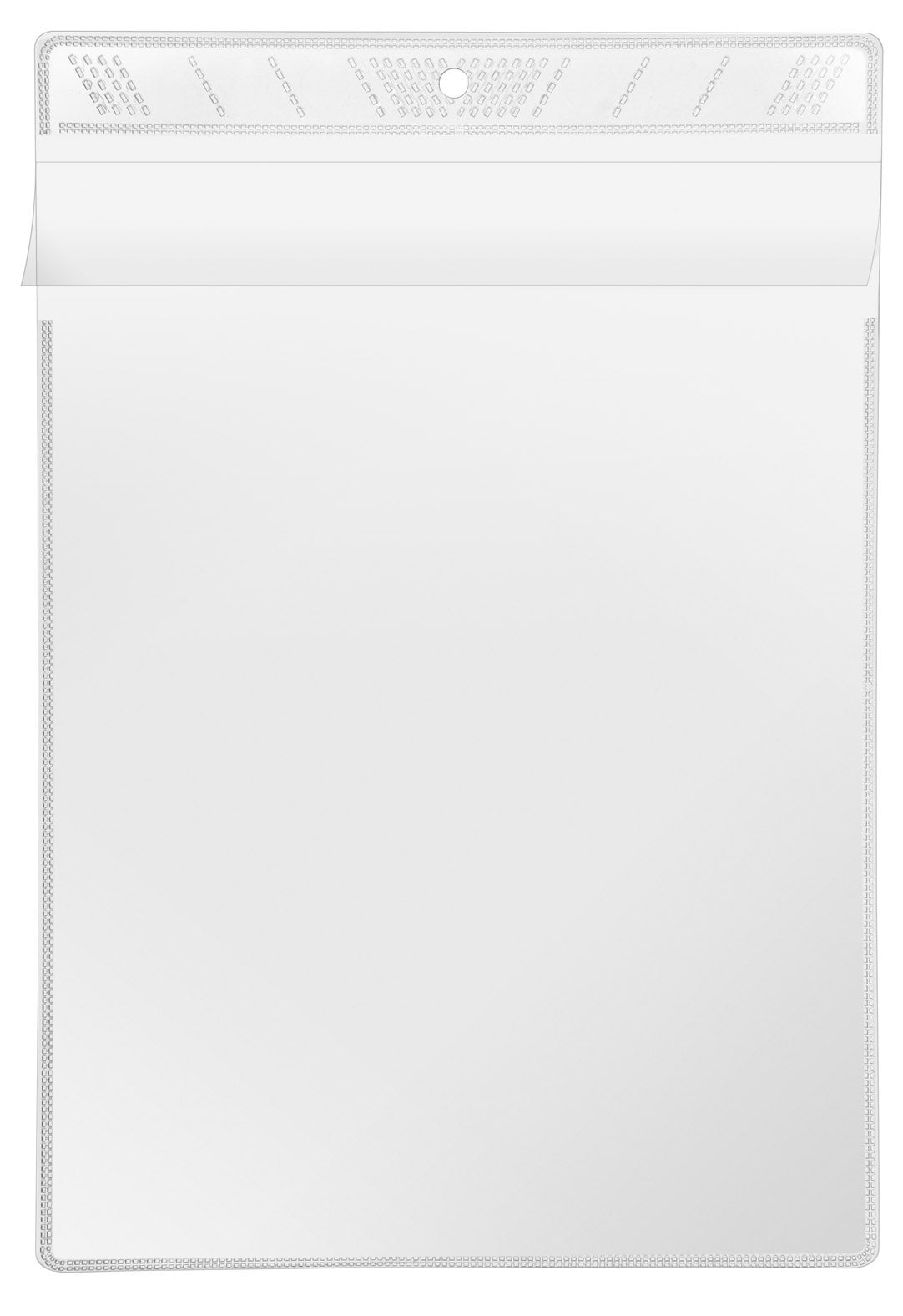 Sichttasche, DIN A5, PP 140 my, Lochung mittig 100er Großpackung, glasklar