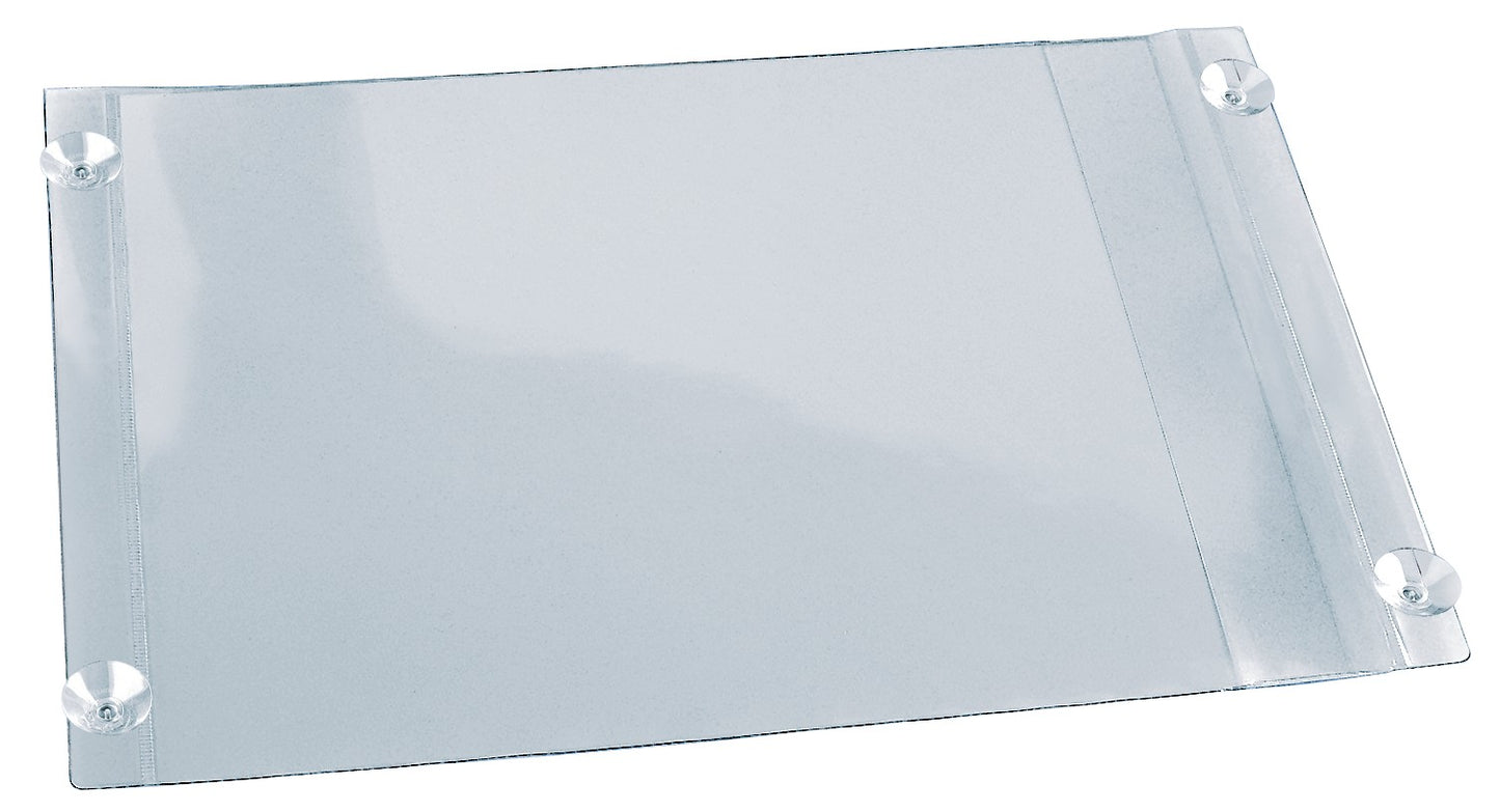 Infopocket DBGM, DIN A4, PVC, 4 Saugnäpfe, zum Befestigen, glasklar