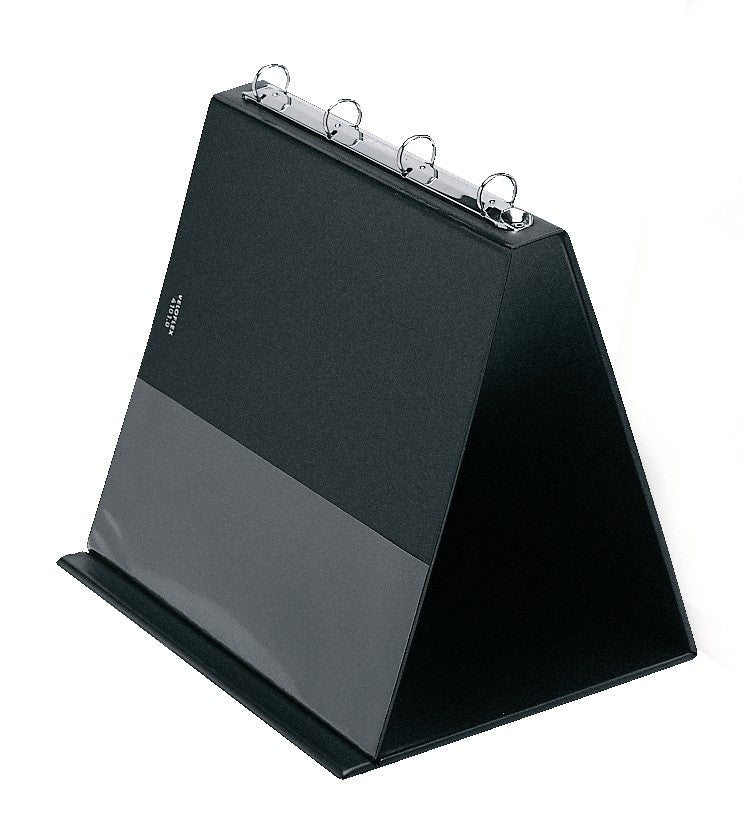 Tisch-Flip-Chart, DIN A4 quer, PVC-Folie, 4-Rund-Ring-Mechanik 20 mm