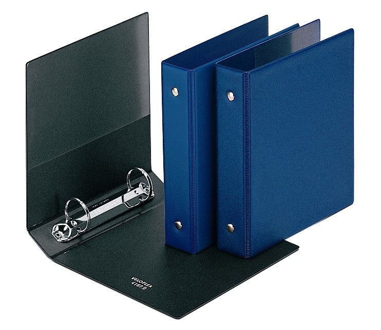 Index card folder, DIN A6, PVC film, 2-round ring mechanism 25 mm
