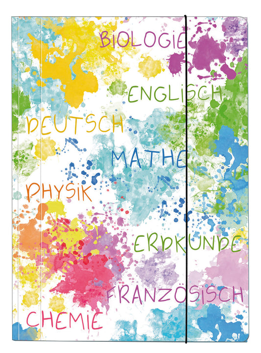 Sammelmappe School, DIN A4, Karton