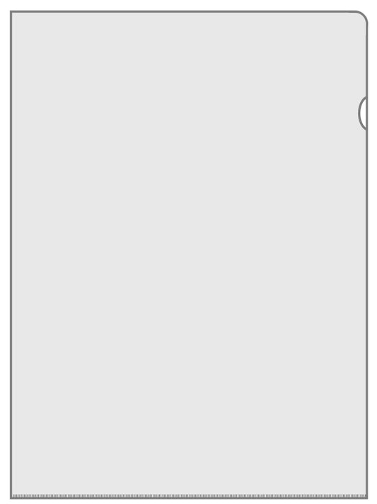 Aktenhüllen, DIN A4, PVC 130my, Spitzenqualität rechts und oben offen, glasklar