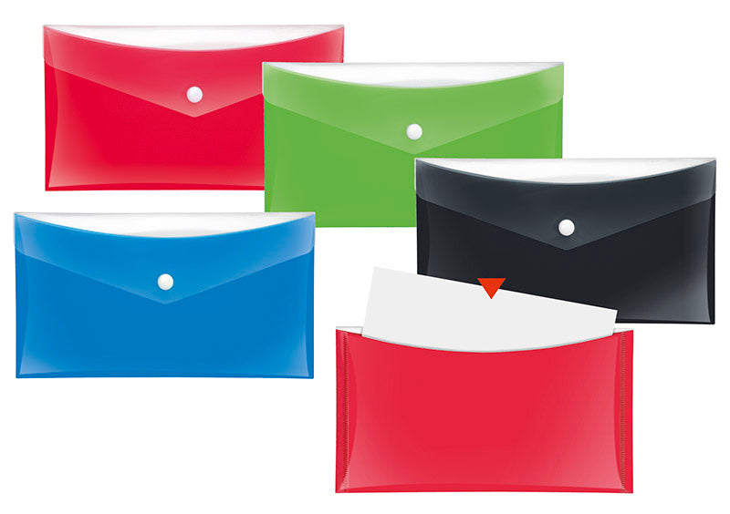 Projekt-/Dokumententasche VELOCOLOR®, DIN lg., PP, ca. 100 Blatt, mit Tasche