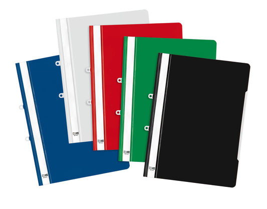Angebotshefter VELOFORM®, DIN A4, PVC, Unterdeckel farbig, Abheftvorrichtung
