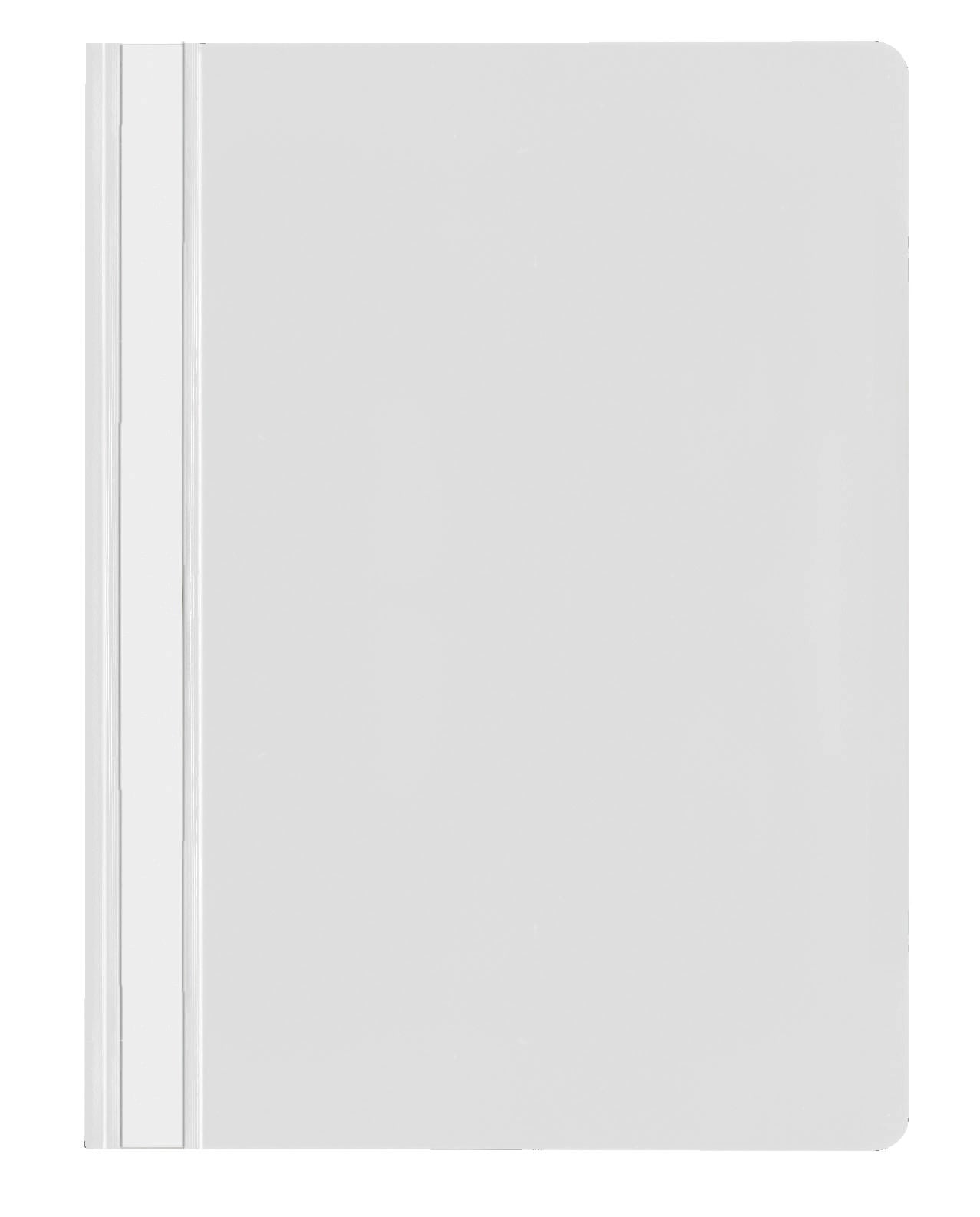 Schnellhefter VELOFORM®, DIN A4, PP, Deckel transparent, Unterdeckel farbig
