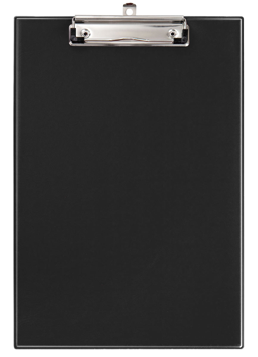 Writing board, DIN A4, PVC film, special clip, hanging loop, transparent pocket