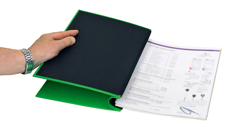 Spring Binder VELOCOLOR®, DIN A4, cardboard, linen structure, filling height 20 mm