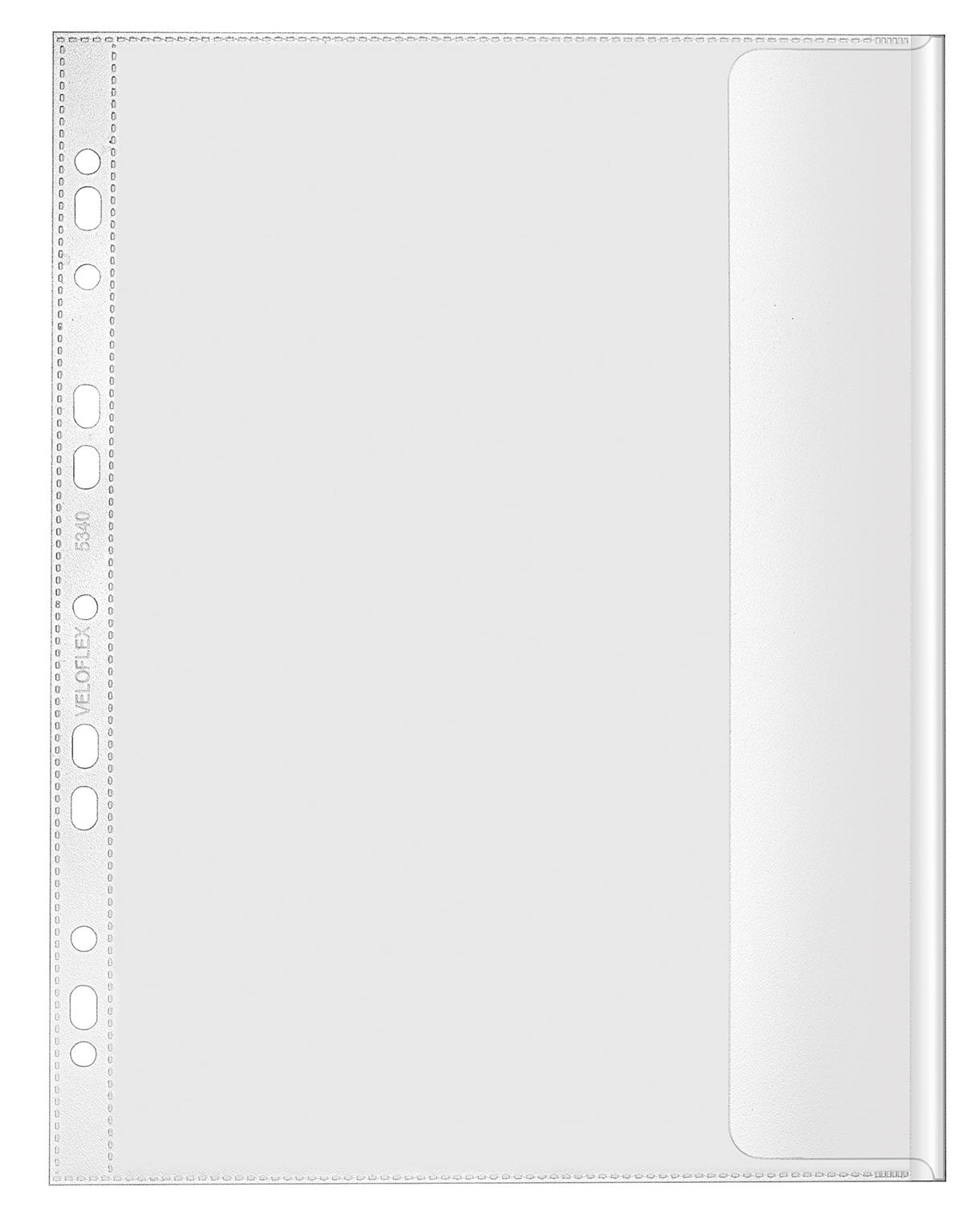 Dokumentenhüllen, Folioformat, PP 130my, dokumentenecht, 10er SB-Packung, transparent farblos