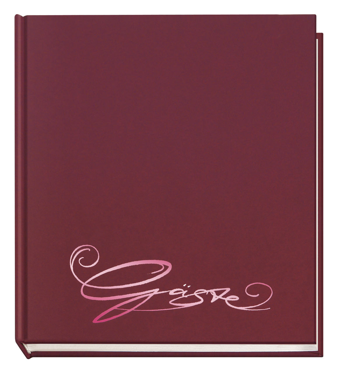 Gästebuch Classic, Format: 205 x 240 mm, 144 Seiten