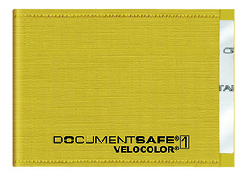 Document Safe®1 VELOCOLOR®-Schutzhülle für 1 Karte gelb