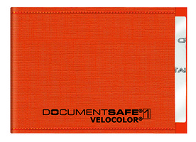 Document Safe®1 VELOCOLOR®-Schutzhülle für 1 Karte orange