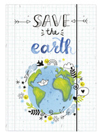 Sammelmappe Save the earth A3