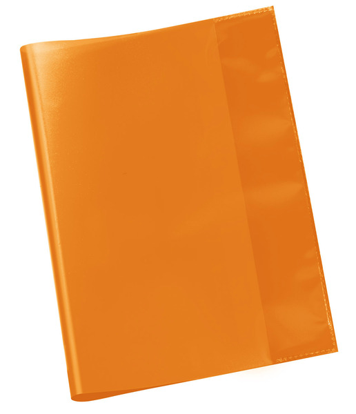 Hefthülle A5 PP transparent orange