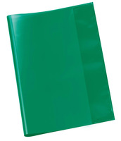 Hefthülle A5 PP transparent grün
