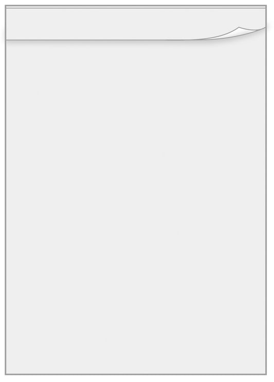 Übungsschreibfolie DIN A4, PVC, blendfrei transparent