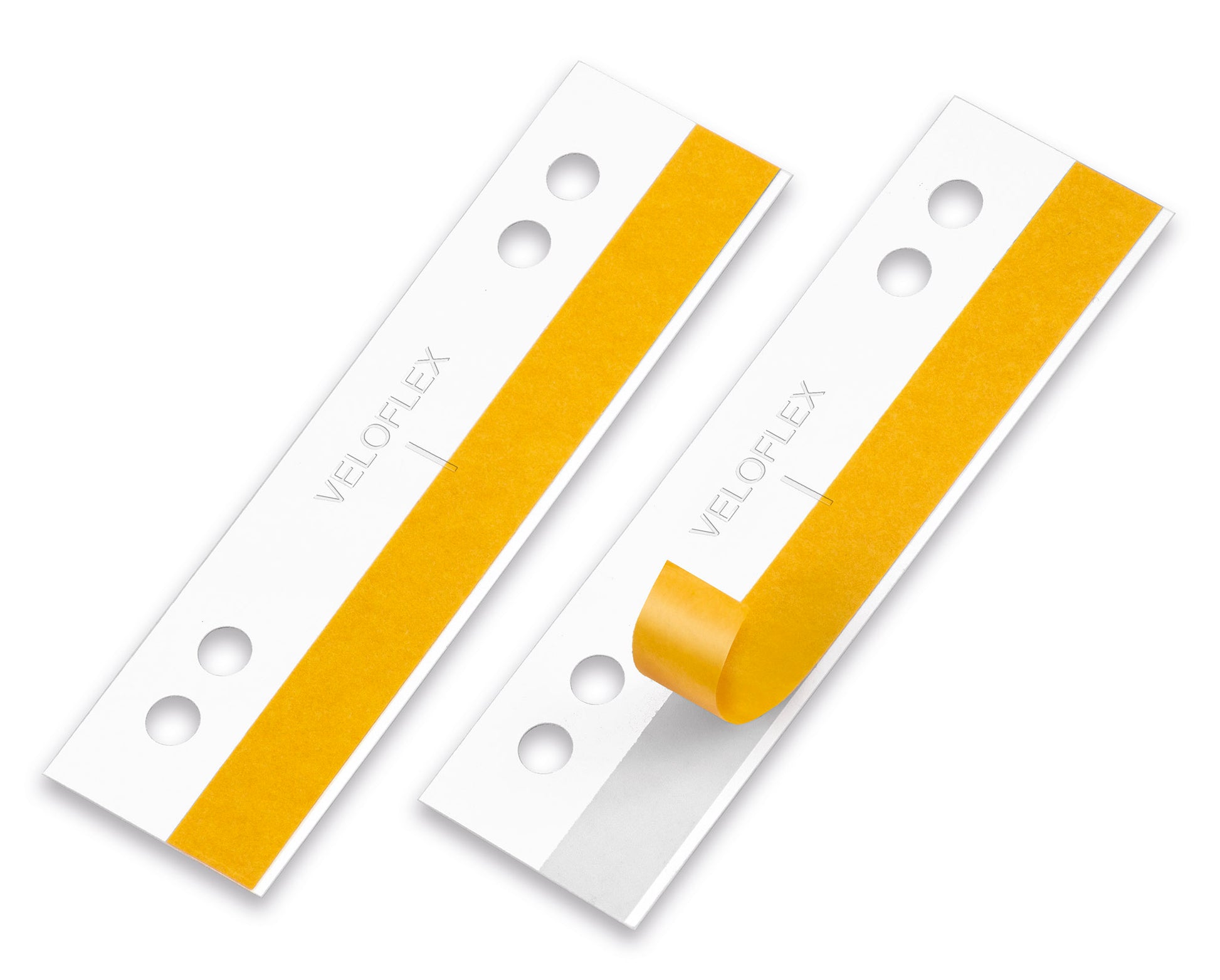 HEFTFIX® pure, 105 mm lang, FSC zertifiziertes Papier, Lochabstand 60 u. 80 mm, 50er SB-Pckg. Weiß