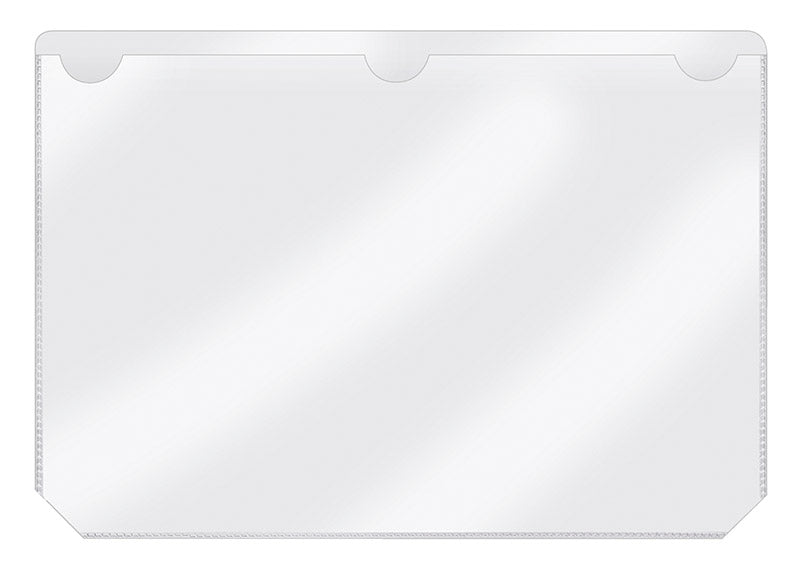 selbstklebende Kennzeichnungstasche, PVC, 220 x 145 mm, transparent