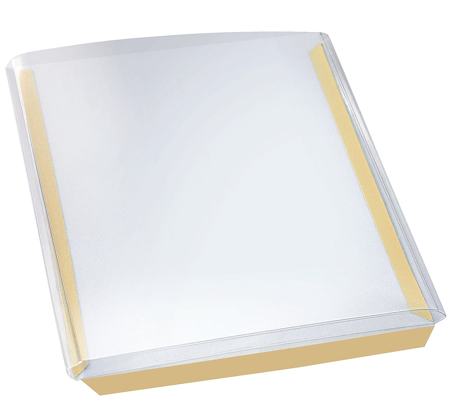 Faltentasche VELOCOLL®, DIN A4, PVC sk, Füllhöhe=18 mm, 5er SB-Pckg., glasklar