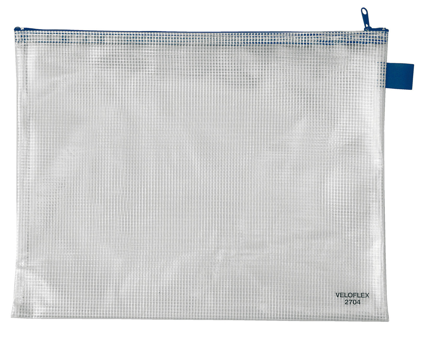 Reißverschlusstasche, DIN A4, PVC 350my, gewebeverstärkt, für 15mm Inhalt
