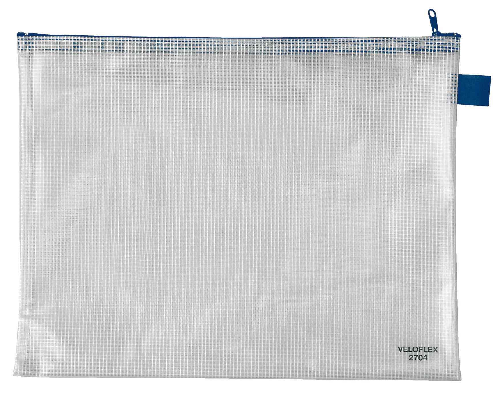 Reißverschlusstasche, DIN A4, PVC 350my, gewebeverstärkt, für 15mm Inhalt
