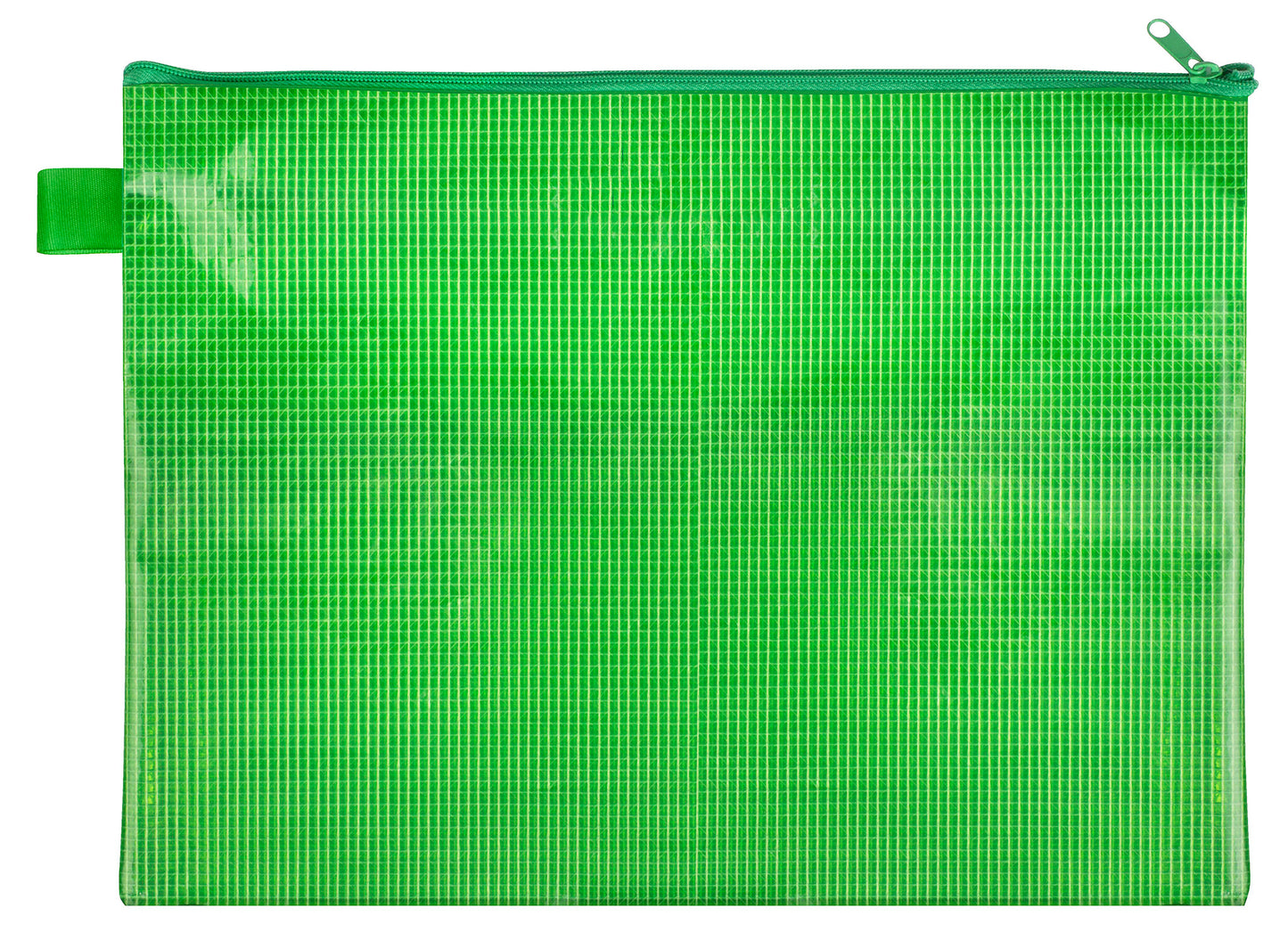 Zippered pocket, DIN A4, PVC free, fabric reinforced
