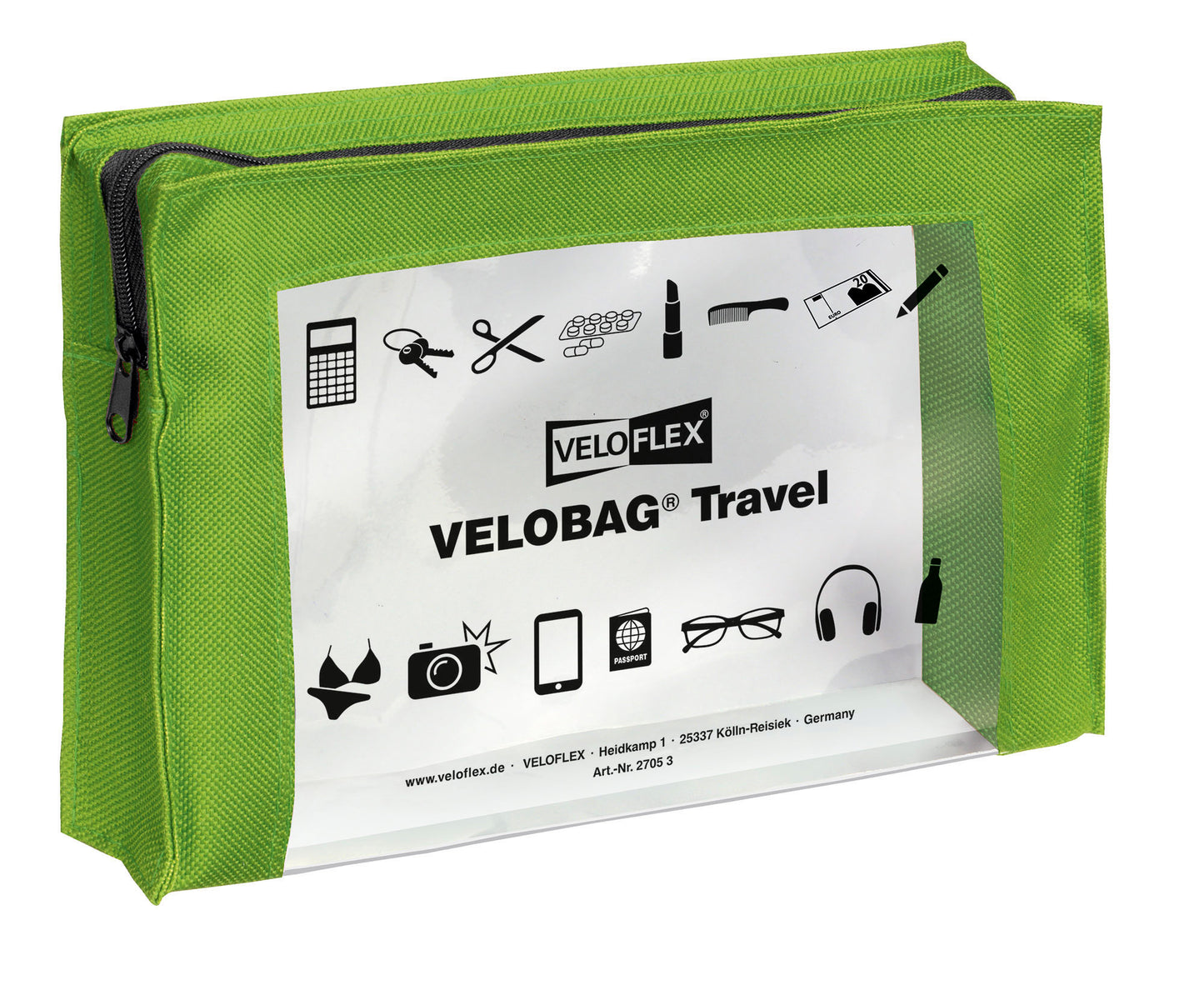 VELOBAG® Travel, DIN A5, PVC und Nylon, Füllhöhe 40 mm