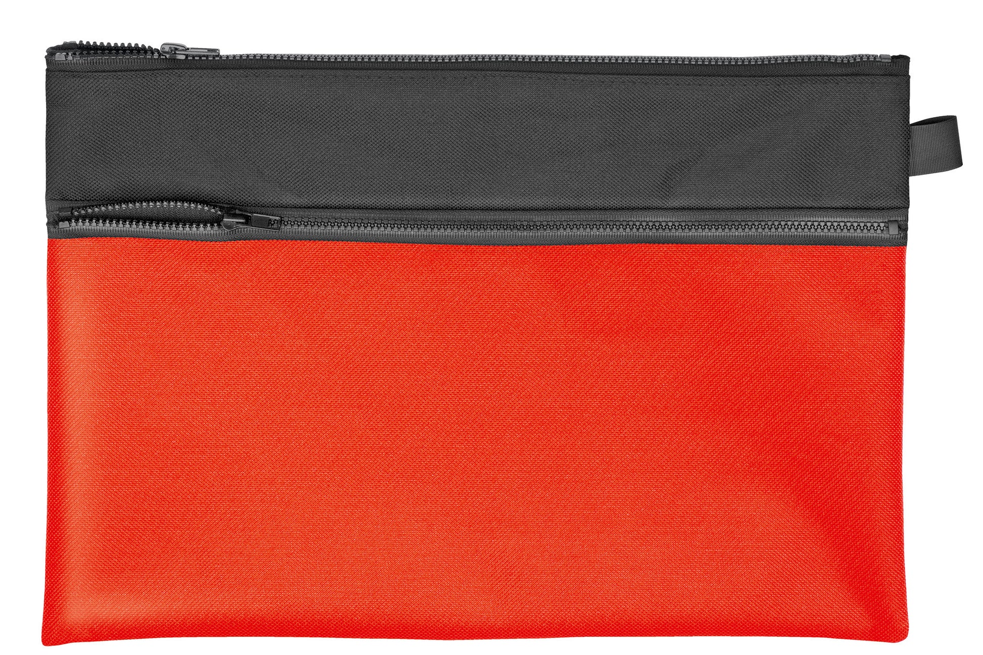 Transporttasche VELOBAG® Combi, DIN A4, Textil, mit Plastikreißverschluss, blau