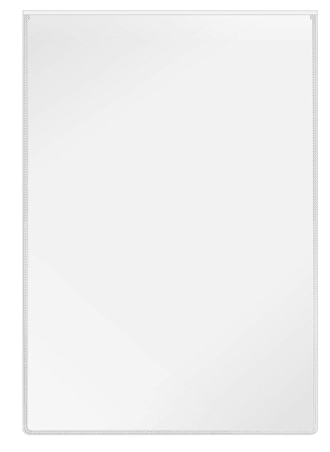 Schutz- und Ausweishülle, 218x302, PP 170my, Oberfolie verkürzt, Großpackung, genarbt
