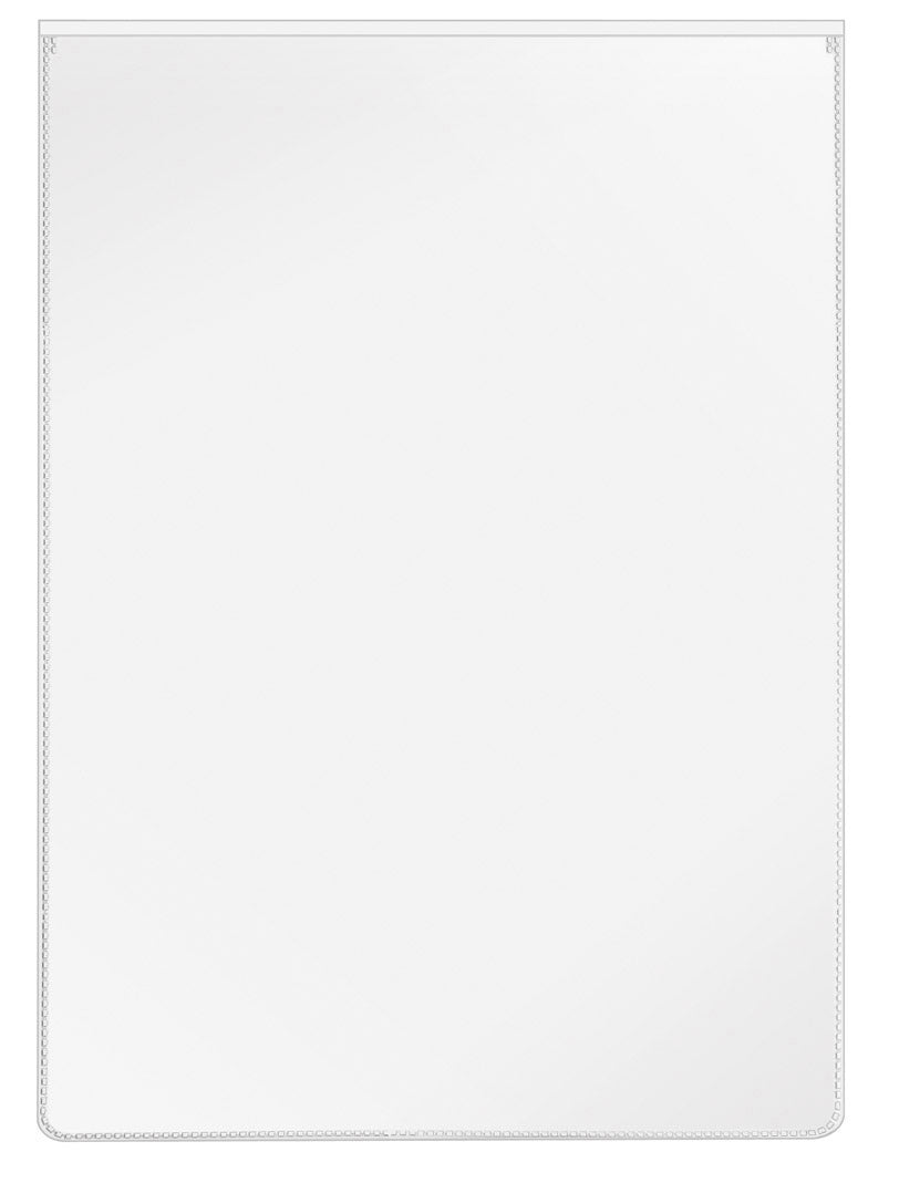 Schutz- und Ausweishülle, 155x215, PP 170my, Oberfolie verkürzt, Kleinpackung, genarbt
