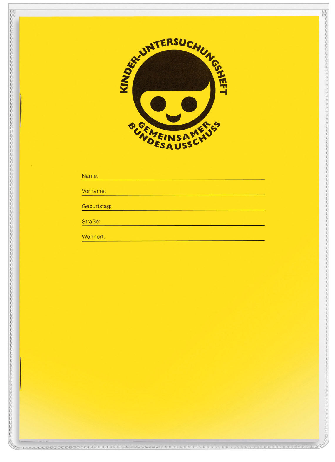 Schutz- und Ausweishülle, 155x215, PP 170my, Oberfolie verkürzt, Großpackung, genarbt