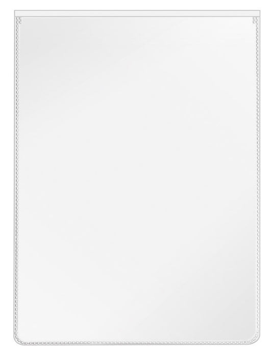 Schutz- und Ausweishülle, 120x159, PP 170my, Oberfolie verkürzt, Kleinpackung, genarbt