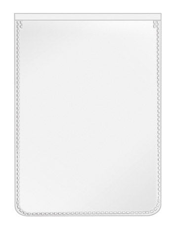 Schutz- und Ausweishülle, 66x90, PP 170my, Oberfolie verkürzt, Großpackung, genarbt