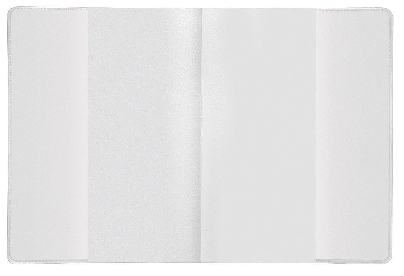 Doppelhülle, PP 170my, links und rechts je eine Einstecktasche, genarbt