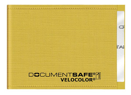Document Safe®1 VELOCOLOR®-Schutzhülle gegen Datendiebstahl, passend für 1 Karte, 63 x 90 mm, PP und Spezialfolie, für Karten mit RFID/NFC-Funkchip
