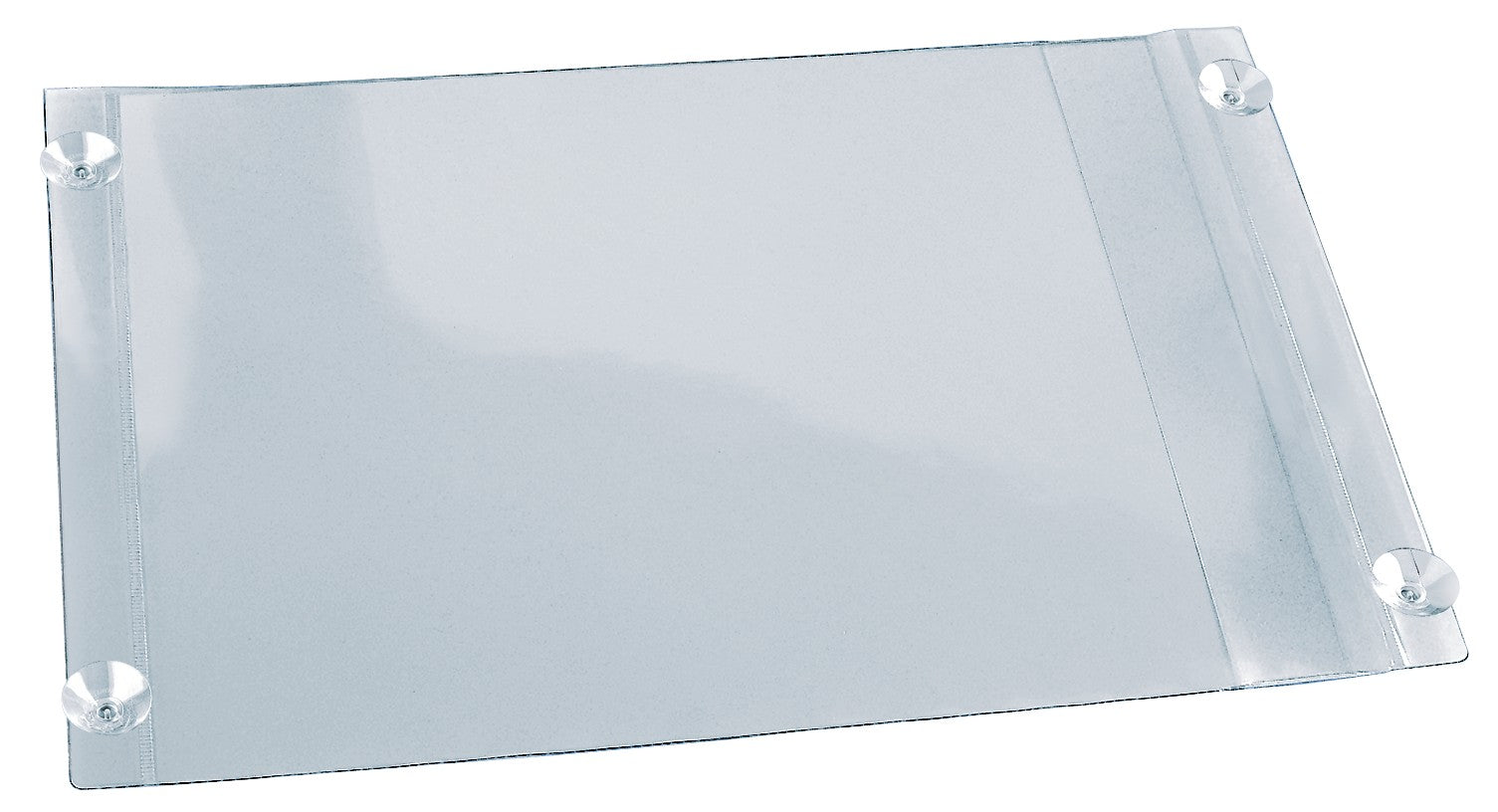 Infopocket DBGM, DIN A4, PVC, 4 Saugnäpfe, zum Befestigen, glasklar