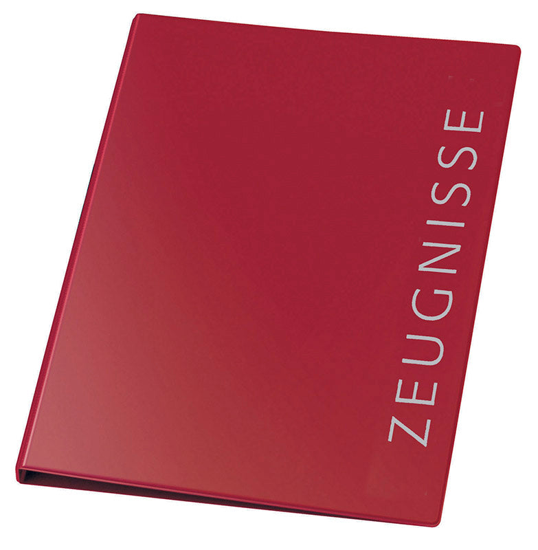 Ringbuch Zeugnisse, DIN A4, PVC , 4-Rund-Ring-Mechanik 16 mm