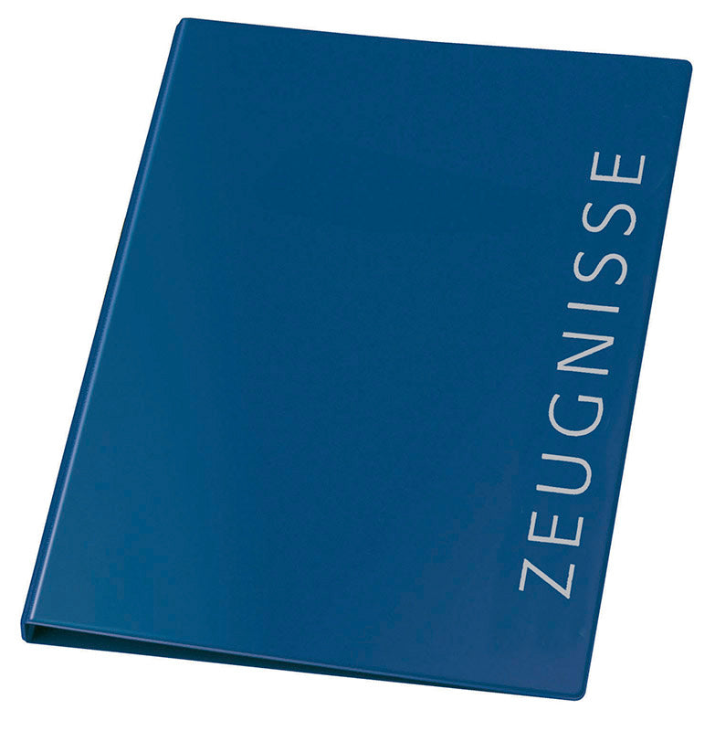 Ring binder certificates, DIN A4, PVC, 4-round ring mechanism 16 mm