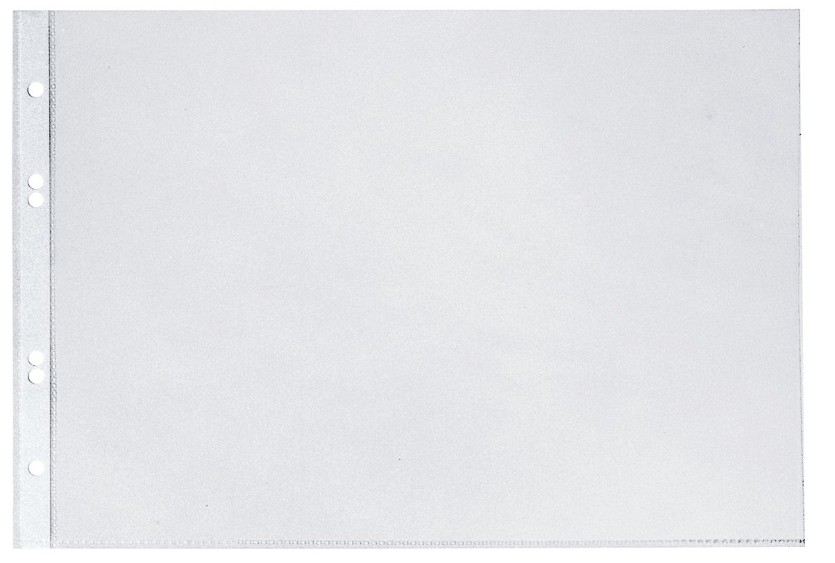 Prospekthüllen, DIN A4 quer, PP 100 my, dokumentenecht, 10er SB-Packung, transparent