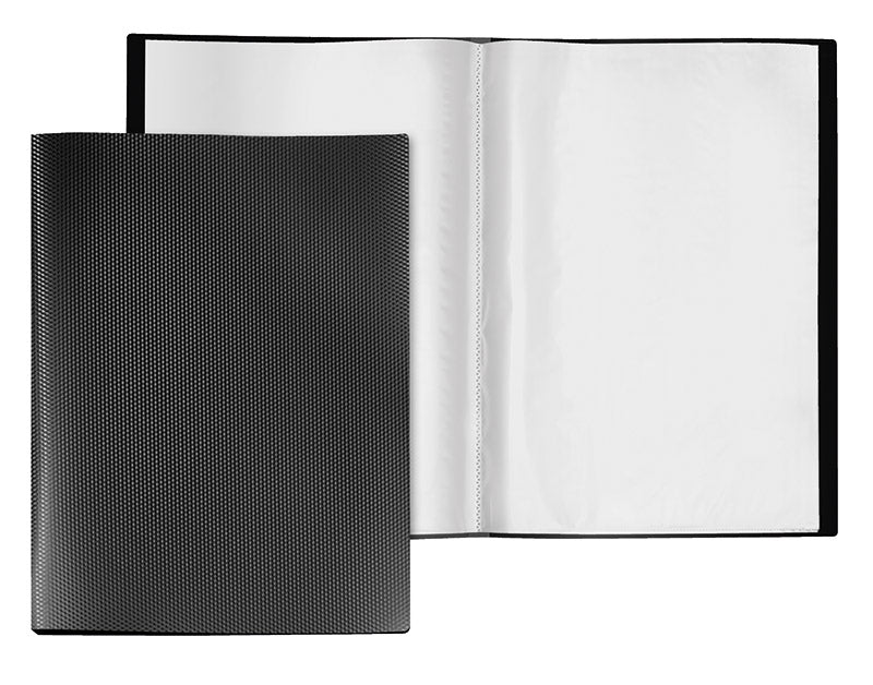 Sichtbuch Diamond, DIN A3, PP, 30 Hüllen=60 Seiten, Hüllen eingeschweißt, schwarz